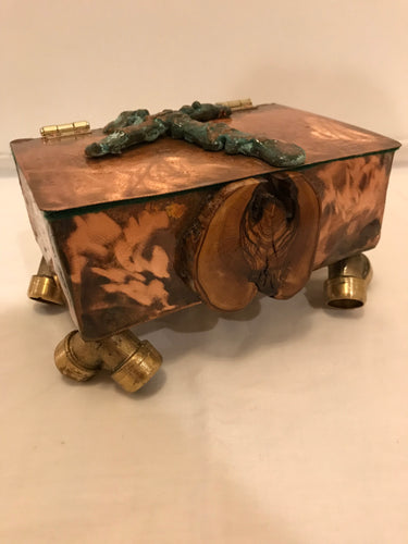Copper Box with a Cross