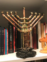 Load image into Gallery viewer, Hanukkah Menorah
