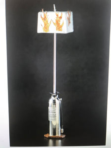Fire Extinguisher Tall Lamp