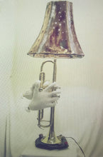Load image into Gallery viewer, Lamp with Hands Playing the Trumpet
