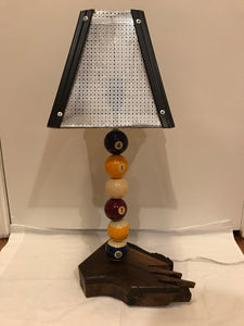 Pool Table Balls Lamp